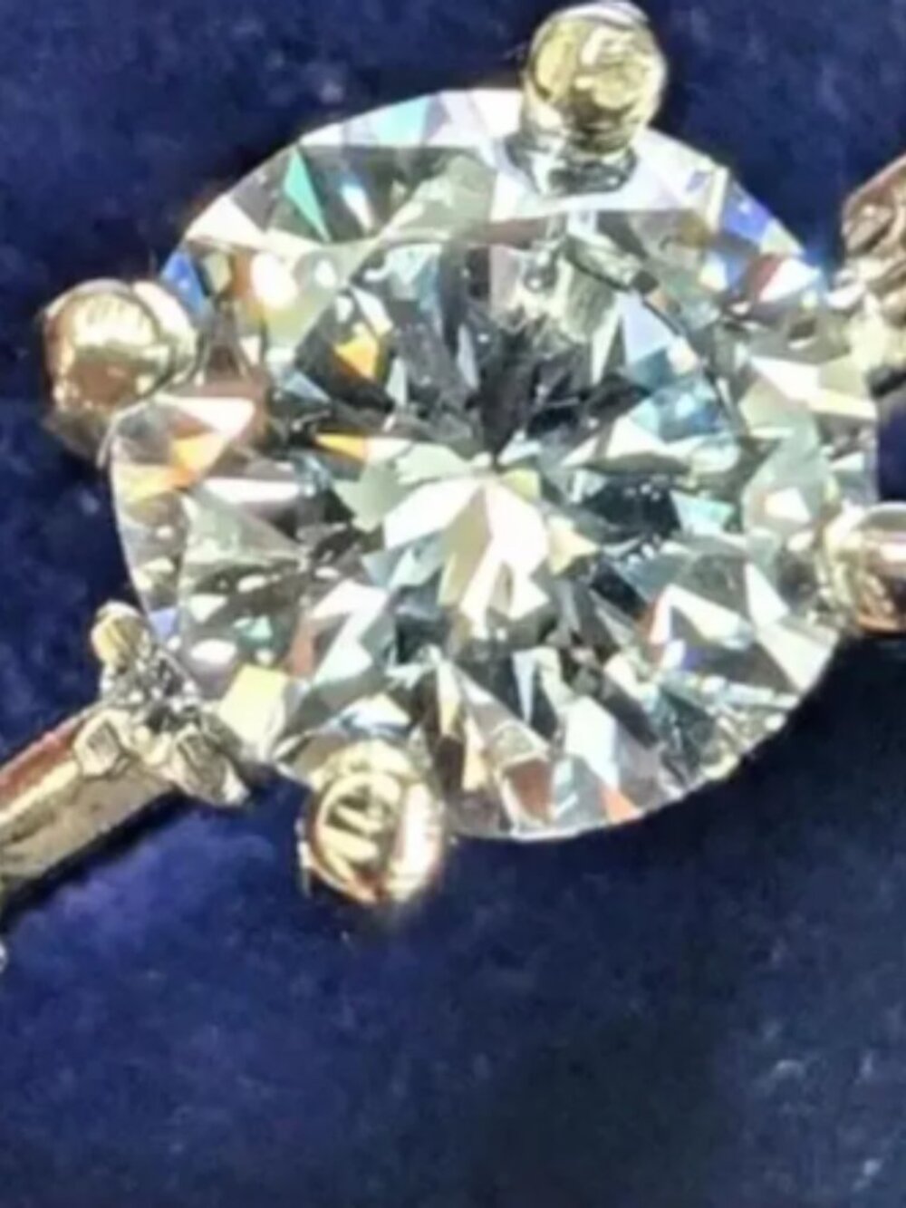 10K Gold Lab Diamond Ring with appraisal